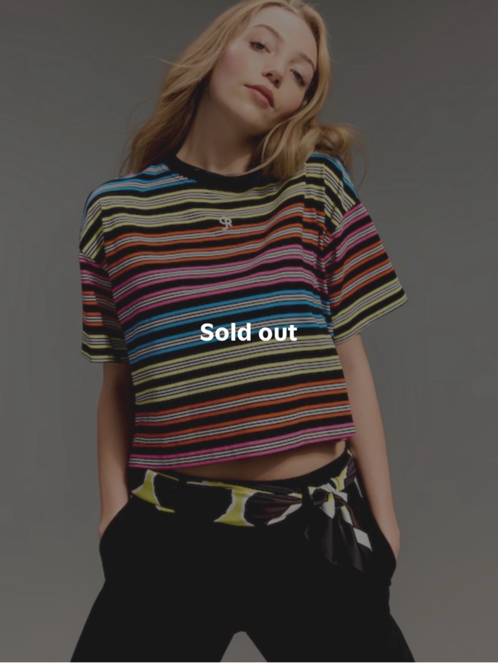 Old Navy x Christopher John Rogers stripe t shirt - small